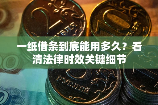 济南一纸借条到底能用多久？看清法律时效关键细节