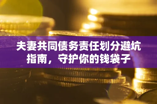 济南夫妻共同债务责任划分避坑指南，守护你的钱袋子