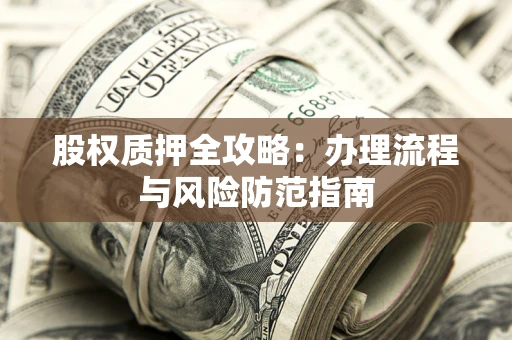 济南股权质押全攻略：办理流程与风险防范指南